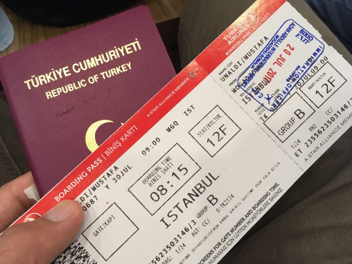 Uçak biniş kartı büyük dertler açabilir