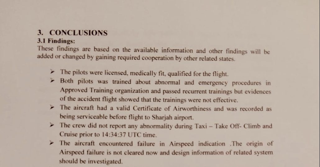 Rapor İran kazasını ne kadar aydınlatıyor?