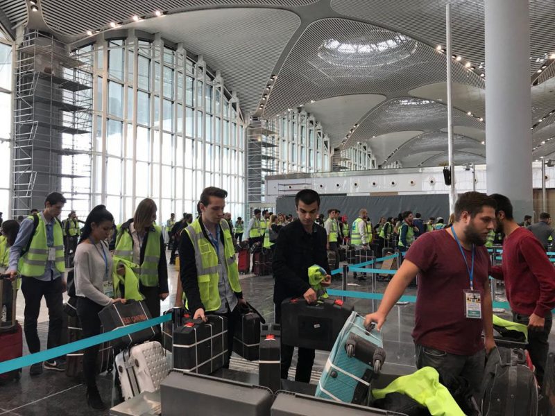 İstanbul Yeni Havalimanı’nda 3 bin kişiyle başarılı test