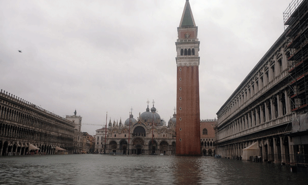 Venedik sular altında