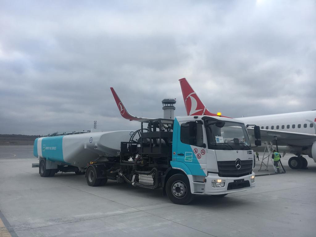 Dünyanın en büyük yakıt ikmal sistemi, İstanbul Havalimanı’nda