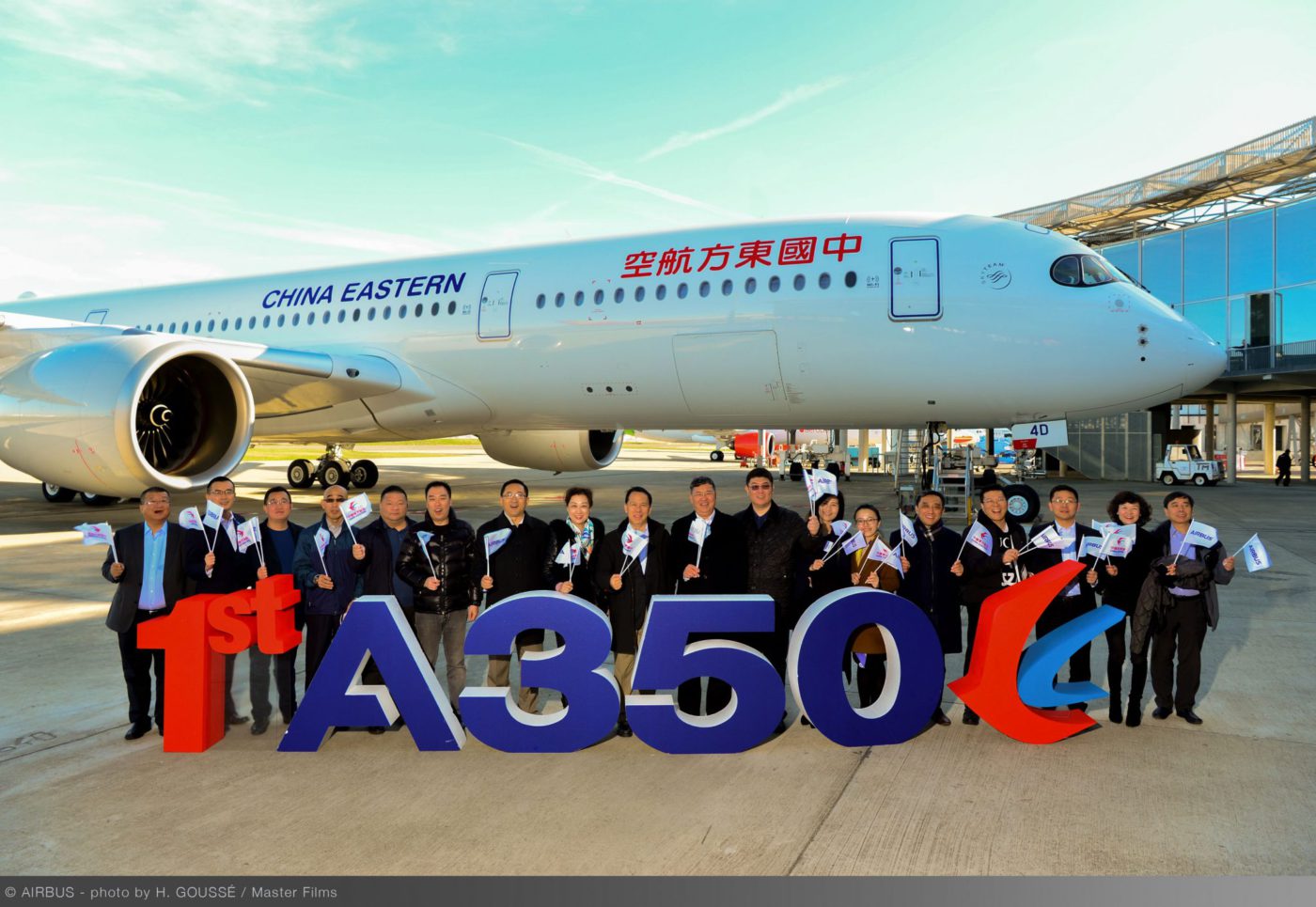 China Eastern Airlines ilk A350’sine kavuştu