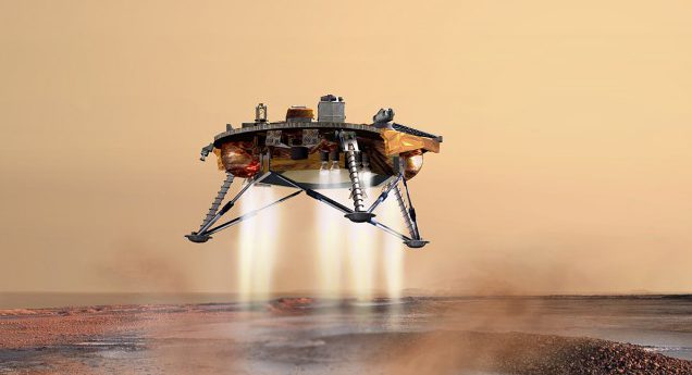 NASA’nın uzay aracı InSight Mars’a başarıyla indi