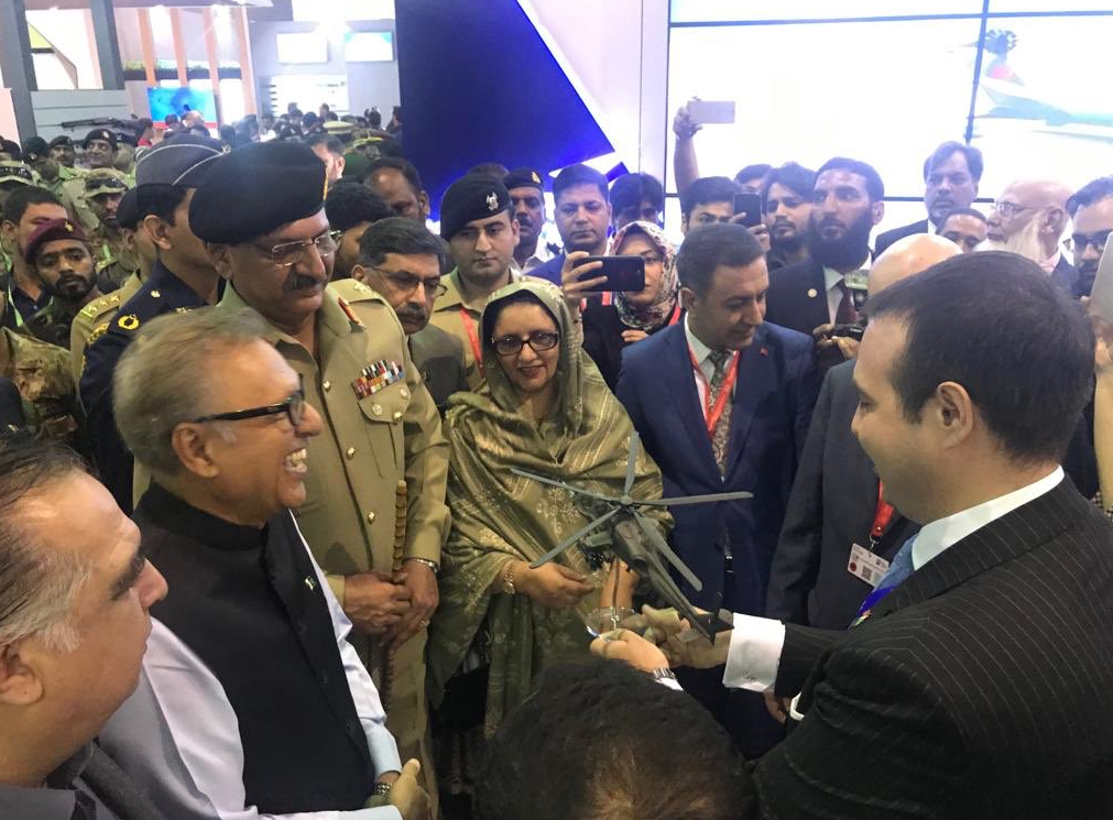 Pakistan Devlet Başkanı Alvi’nin T129 Atak ilgisi