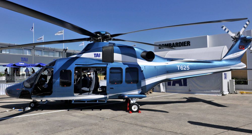 Yerli helikopter T625 Bahreyn’de görücüye çıkıyor