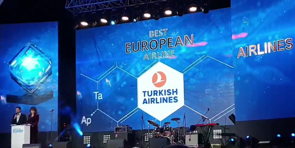 Rusya’da Avrupa’nın en iyi havayolu ödülü aldı