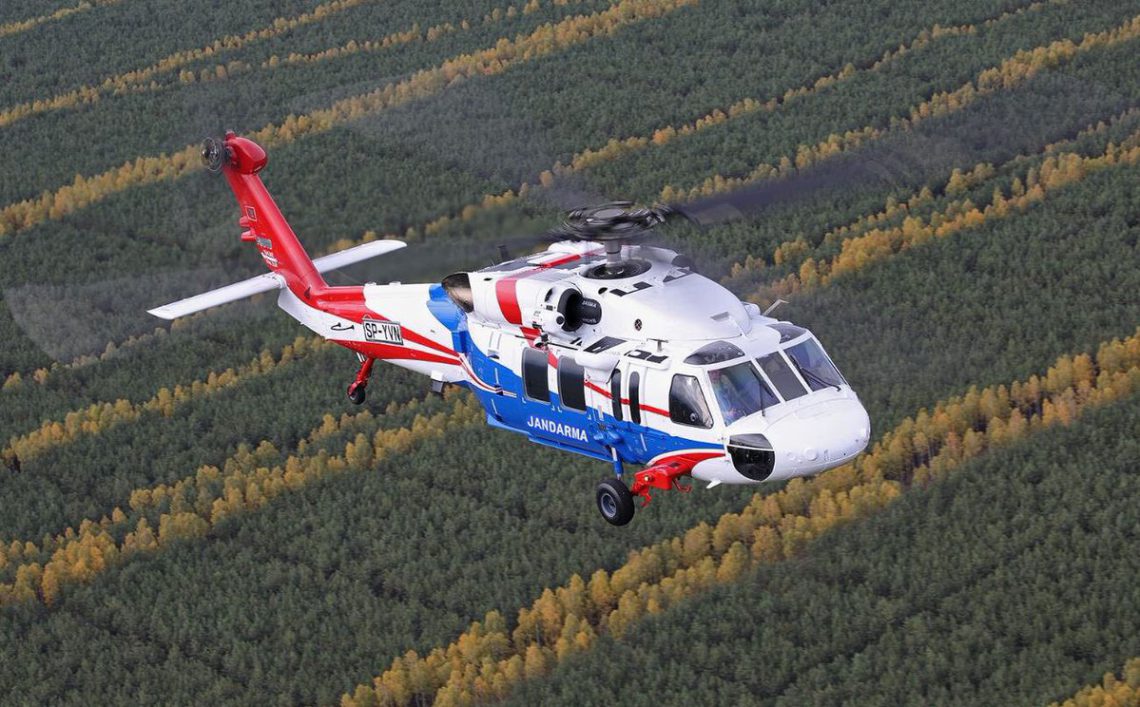 Jandarma’ya iki adet S-70i genel maksat helikopteri