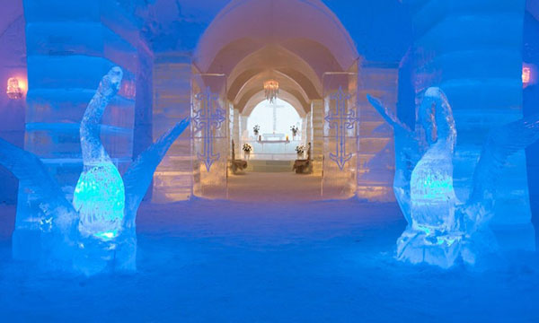 İşte dünyanın en etkileyici buz otelleri