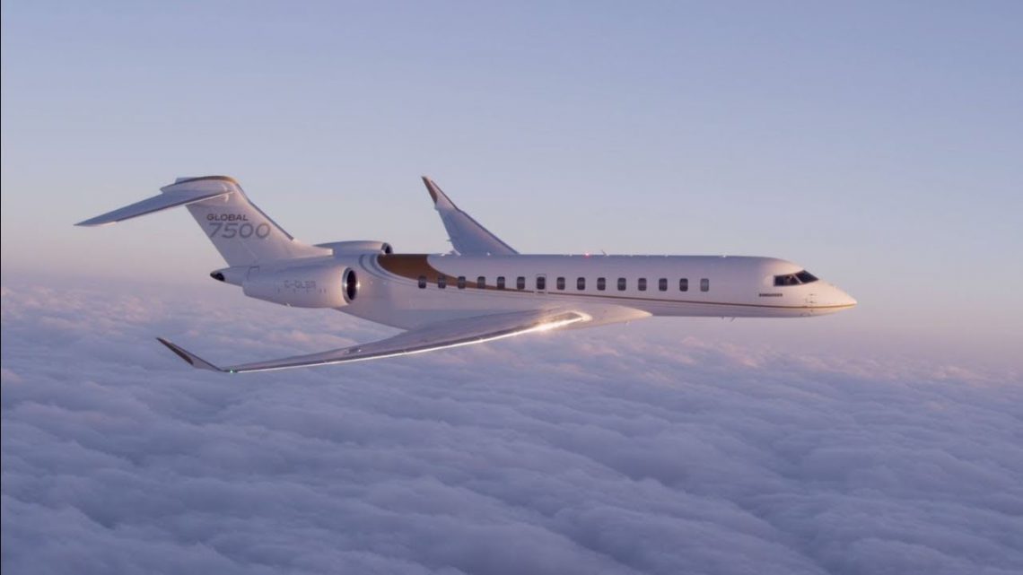 Bombardier en yeni iş jeti Global 7500’i hizmete sundu