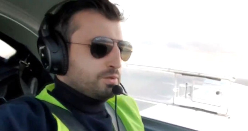 Selçuk Bayraktar ilk yalnız uçuşunu yaptı