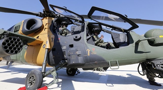 TSK’daki Atak helikopteri sayısı 43’e ulaştı