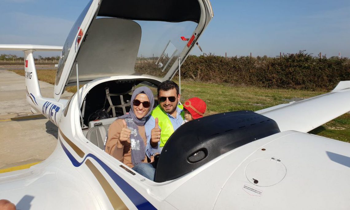 Selçuk Bayraktar pilot lisansını aldı