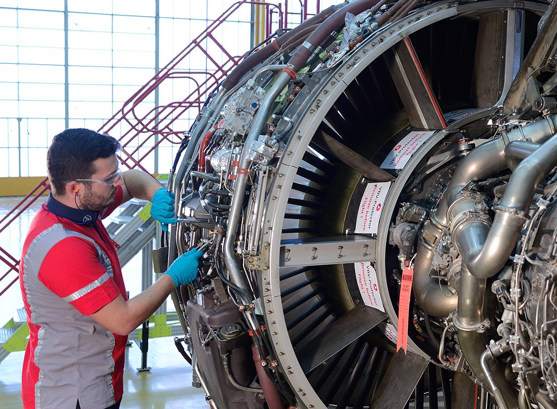 TEC Yılda 130 Uçak Bakımı İle Kendi Rekorunu Kırdı