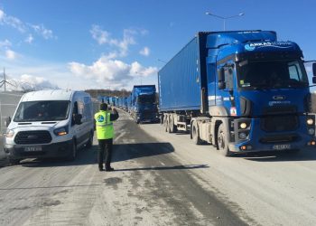 Atatürk Havalimanı’ndan yola çıkan tırlar İstanbul Havalimanı’na ulaştı