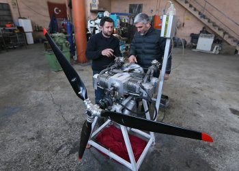 Uçak motoru prototipi üretildi