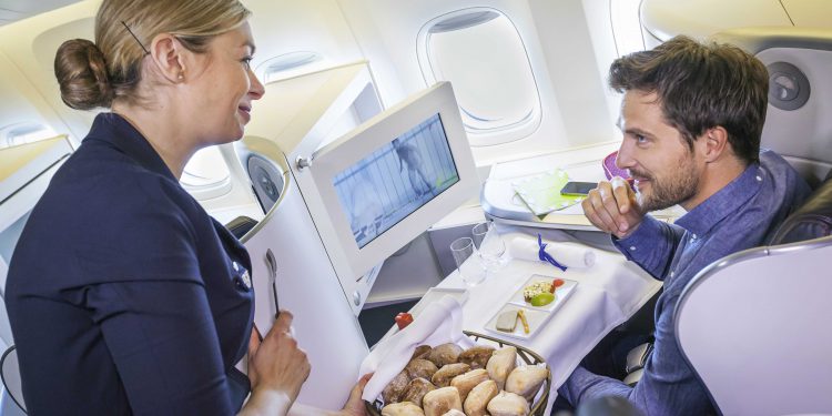 Air France’tan Michelin yıldızlı yemek