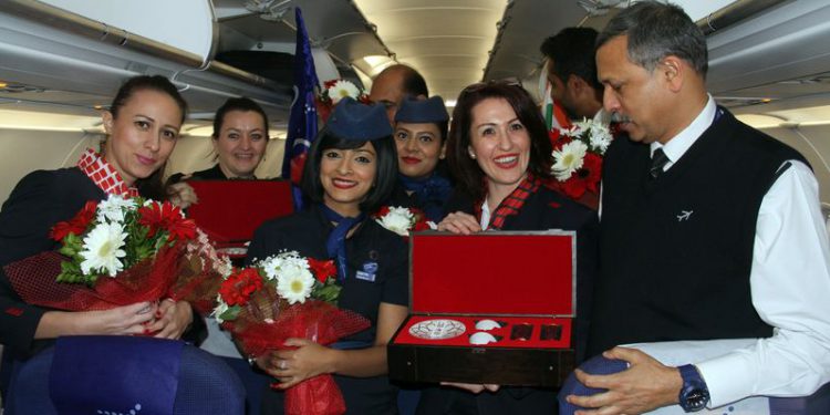 IndiGo, İstanbul uçuşlarına başladı