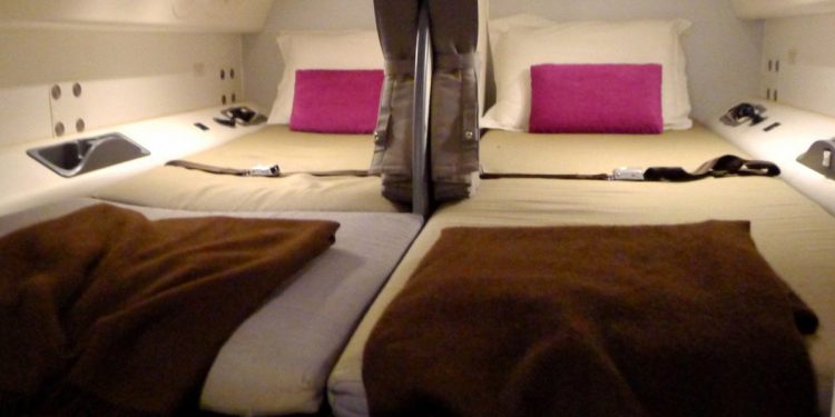 Kokpit ve kabin ekibi uçakta nerede uyuyor?