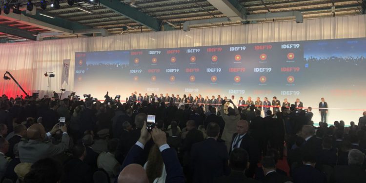 Cumhurbaşkanı Erdoğan IDEF Fuarı’nı açtı
