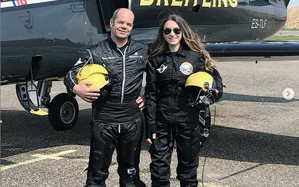 Yağmur Sarıoğlu savaş uçağıyla uçtu