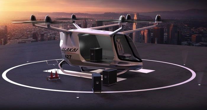 Hidrojen yakıtlı uçan otomobil tanıtıldı