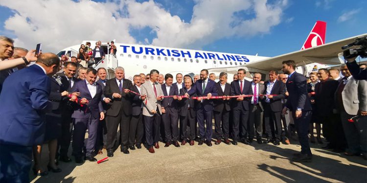 THY Zonguldak seferlerine bugün başladı