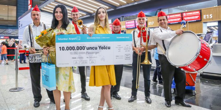 İstanbul Havalimanı 57 günde 10 milyon yolcu ağırladı