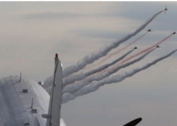 Sivrihisar’daki gösteri uçuşları heyacanlardırdı