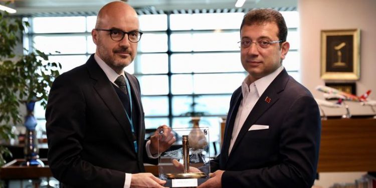 Ekrem İmamoğlu, İGA’yı ziyaret etti