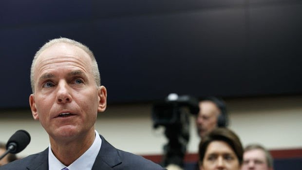 Boeing CEO’su istifa etti