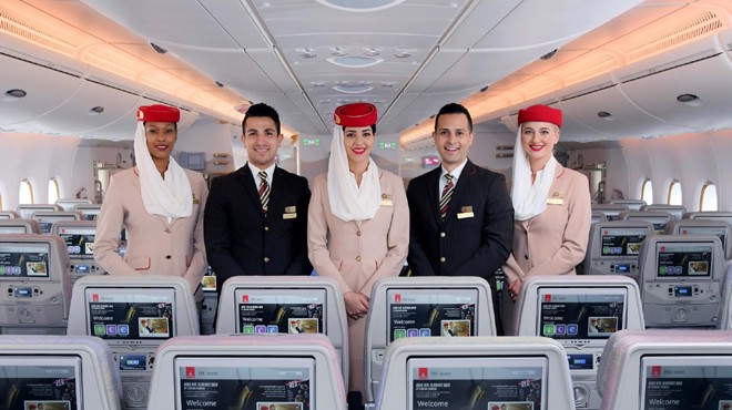 En iyi kabin ekibi ödülü aldı