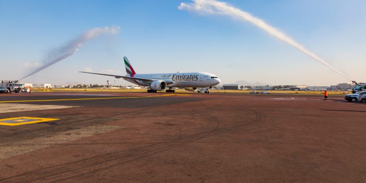 Emirates, Mexico City uçuşlarına başladı