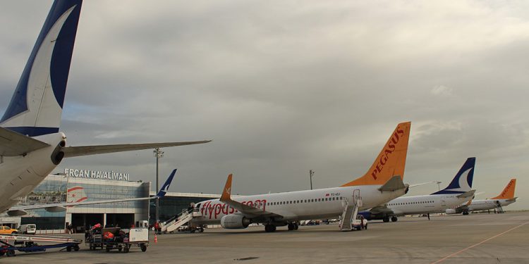 Ercan Havalimanı yeni yılda rekor kıracak