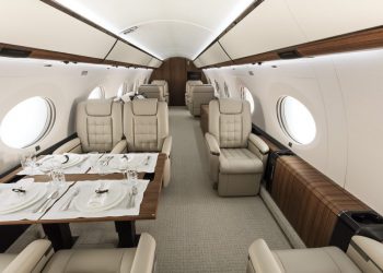 Türkiye’nin ilk G650ER iş jetini Acıbadem Grubu aldı