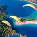 Fethiye Ölüdeniz’de yamaç paraşütü keyfi