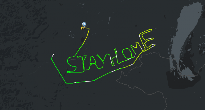 Avusturyalı pilottan koronavirüs mesajı