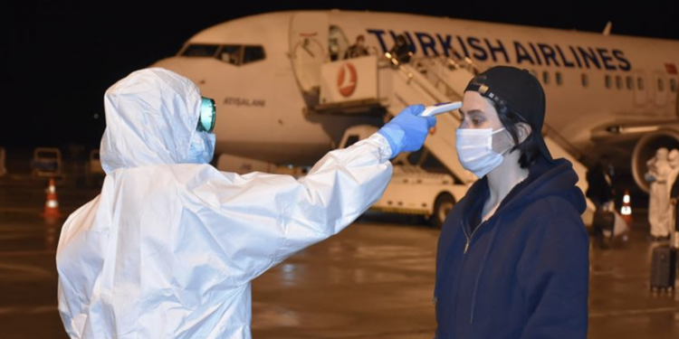 İngiltere ve İrlanda’dan getirilen vatandaşlar yurtlara yerleştirildi