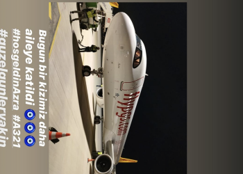 Pegasus’ta üçüncü A321neo filoya katıldı