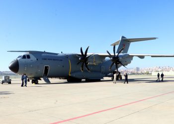 Türkiye’nin yardımlarını taşıyan uçak: A400M
