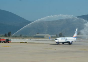 Milas-Bodrum’da dış hat uçuşları başladı