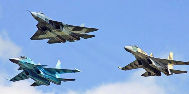 Rus savaş uçakları “sürü halinde” uçtu