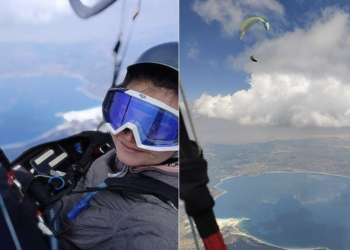 Yamaç paraşütünde Gülşah Hoş’tan rekor uçuş