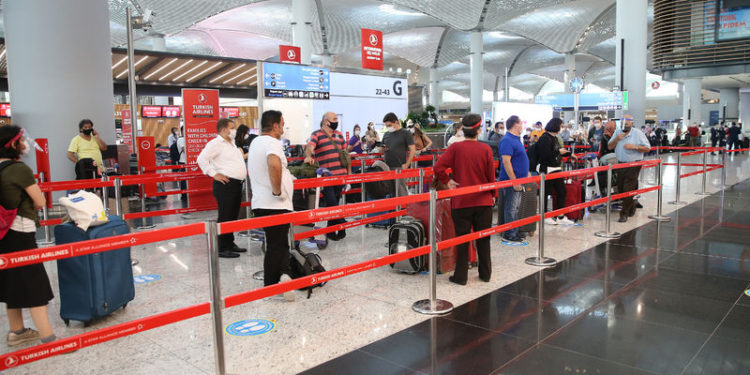 İlk 6 aydaki yolcu sayısı 36,5 milyon oldu