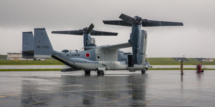 Japonya ilk V-22 Osprey’i teslim aldı