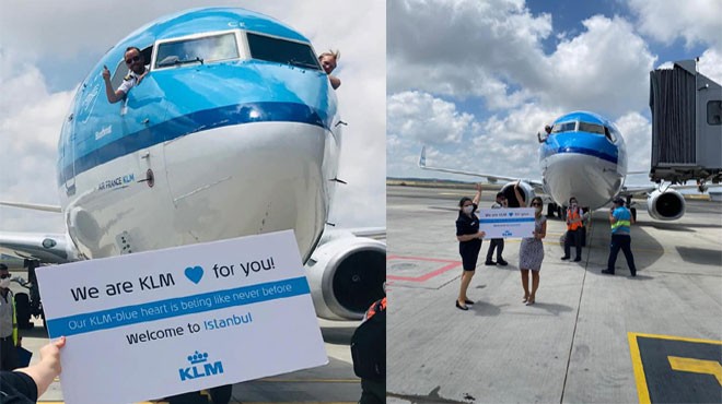 Hollandalı KLM yeniden İstanbul’da