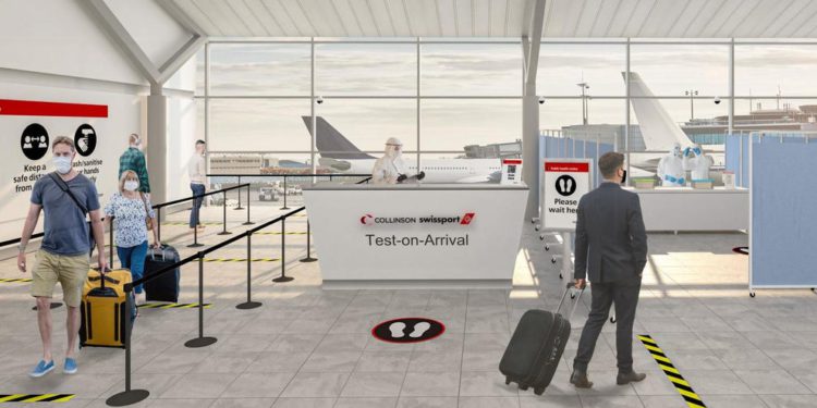 Uçak yolcularına 20 saniyede sonuç veren korona testi