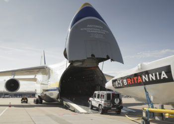 AN-124’ün 17 bin 703 km’lik uçuşu devam ediyor