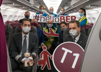 BER’den ilk tarifeli uçuş icra edildi