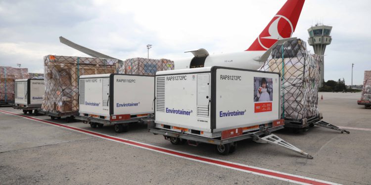 Turkish Cargo, Covid-19 aşılarını taşımaya başladı