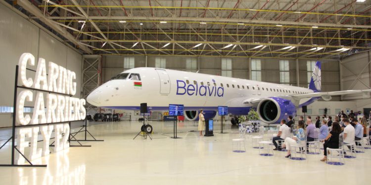 Belavia ilk Embraer E195-E2’yi filosuna kattı